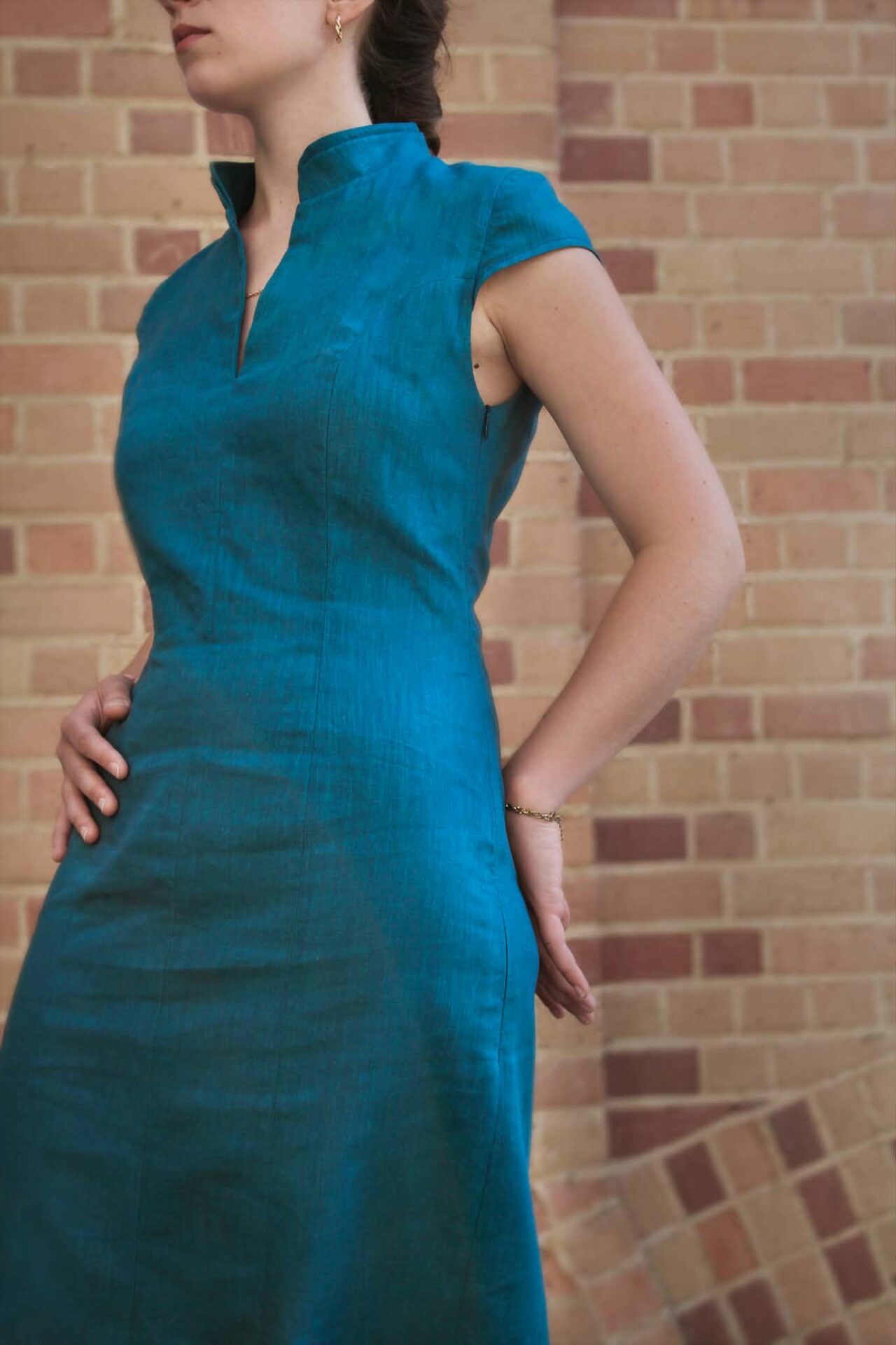 tenue-lin-bleue-sur-mesure
