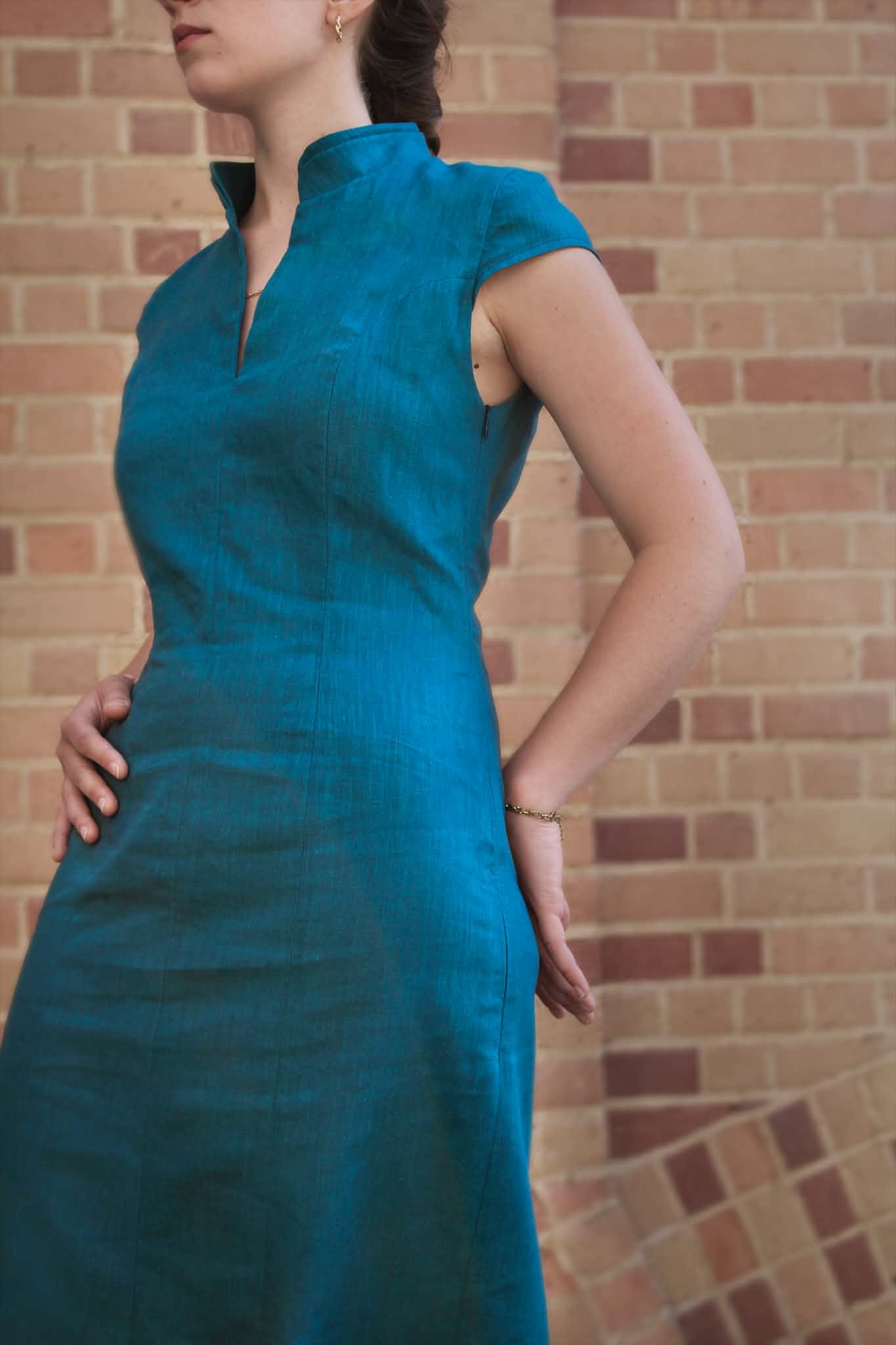 tenue-lin-bleue-sur-mesure